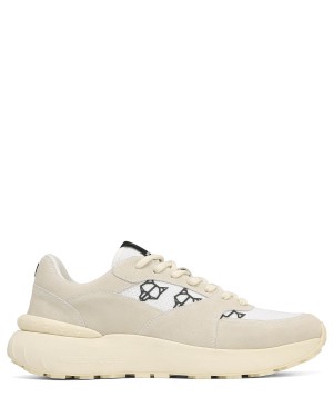 Naked Wolfe Dart Suede Sneakers Heren Grijs Wit | PNY7681SX