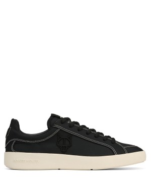 Naked Wolfe Portofino Nylon Sneakers Heren Zwart | CUH3350SJ