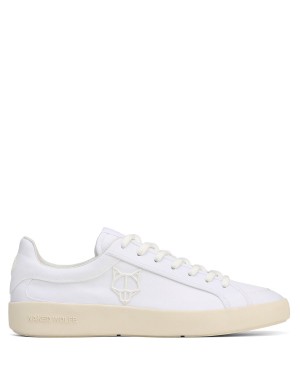 Naked Wolfe Portofino Nylon Sneakers Heren Wit | CDP6811II