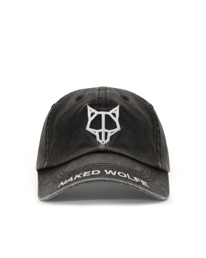 Naked Wolfe Washed Baseball Caps Heren Zwart | OOX1561CH