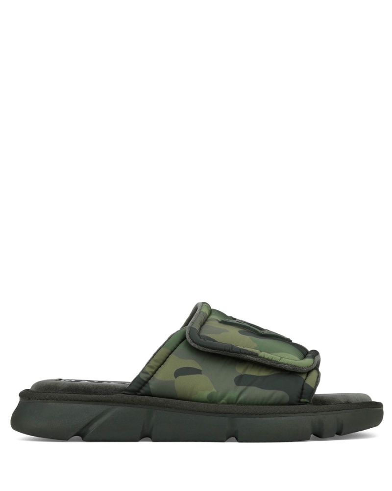 Naked Wolfe Alaska Badeslippers Heren Groen Zwart | BSY6179MX