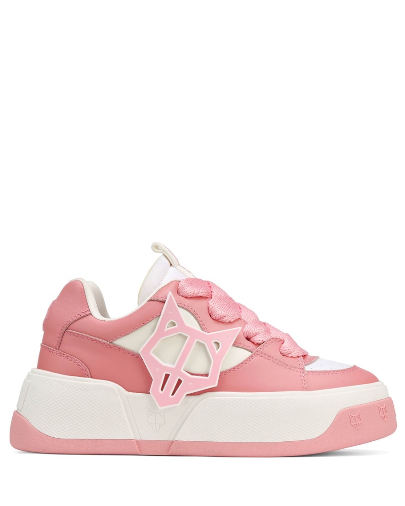 Naked Wolfe City Baby Sneakers Dames Roze Wit | IMQ6627PA