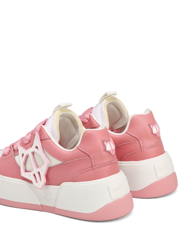 Naked Wolfe City Baby Sneakers Dames Roze Wit | IMQ6627PA