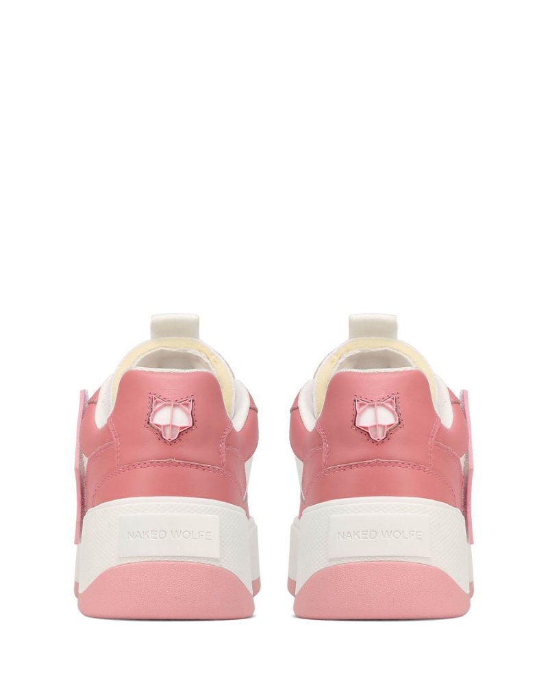 Naked Wolfe City Baby Sneakers Dames Roze Wit | IMQ6627PA