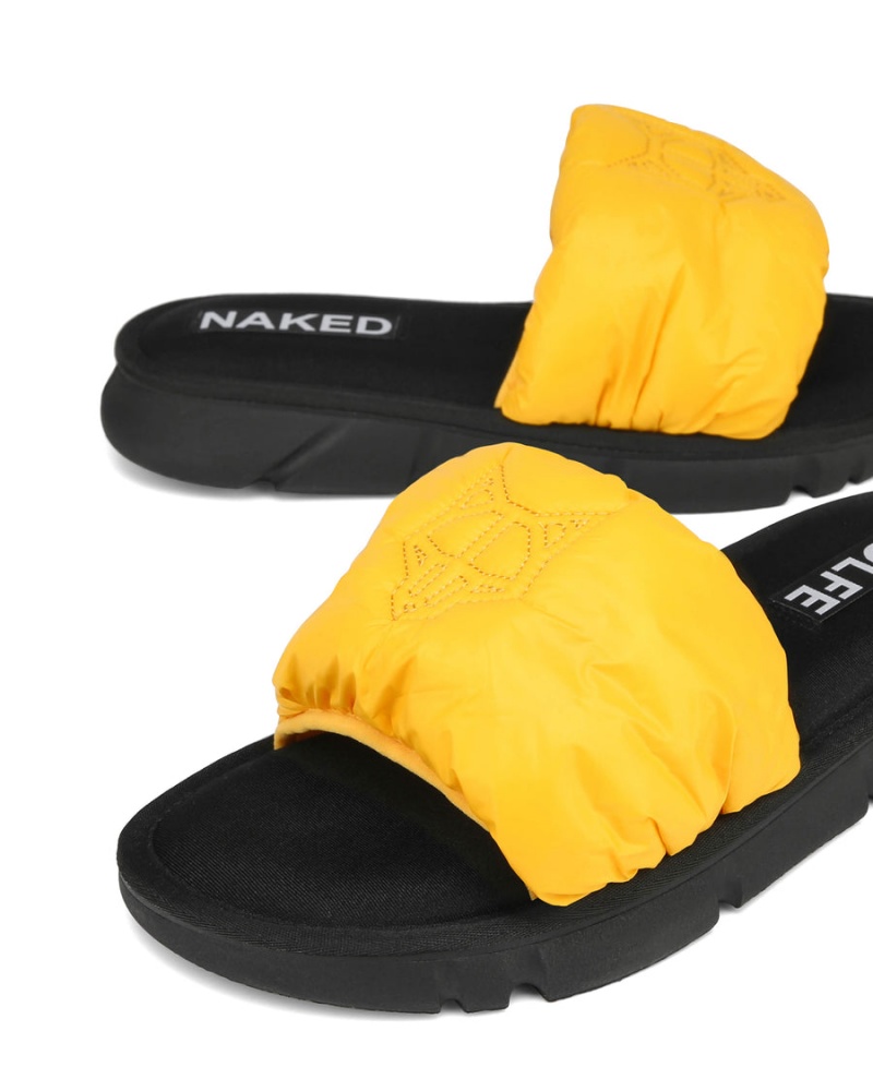 Naked Wolfe Coasting Badeslippers Heren Geel | IGD398FW