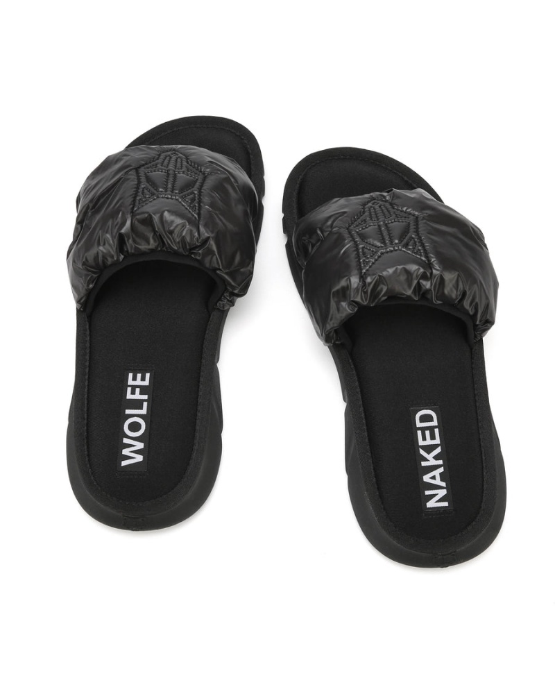 Naked Wolfe Coasting Badeslippers Heren Zwart | ZLE533FU