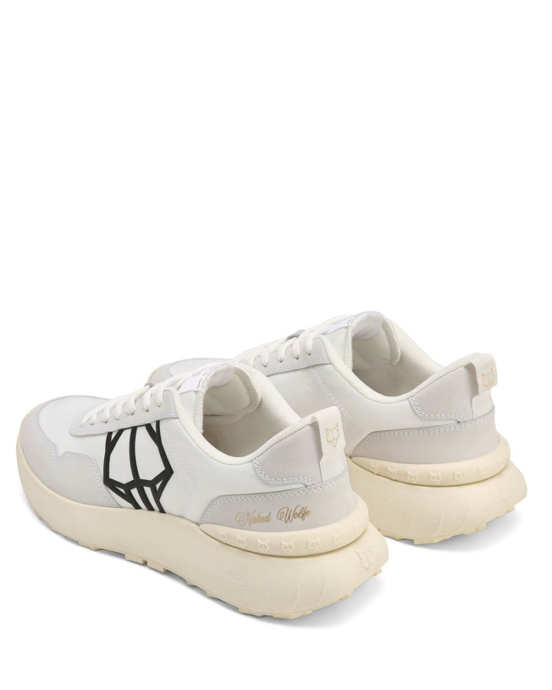 Naked Wolfe Doubt Nylon Sneakers Heren Wit | GTI3010PP