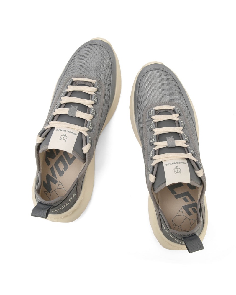 Naked Wolfe Drip Nylon Sneakers Heren Grijs | SSC5992AD