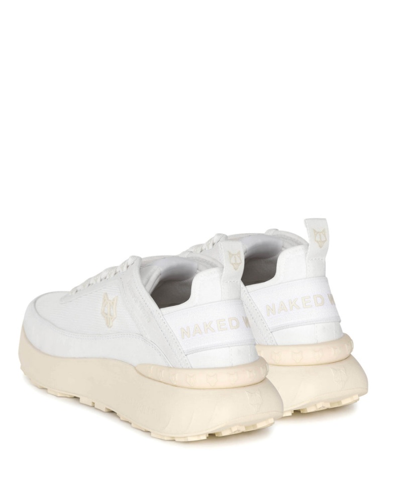 Naked Wolfe Drip Nylon Sneakers Heren Wit | BBK7773NW