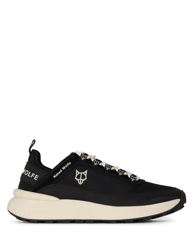 Naked Wolfe Drip Nylon Sneakers Heren Zwart | YDV3942ET