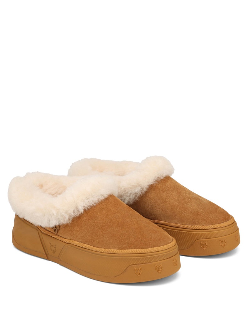 Naked Wolfe K-02 Shearling Laarzen Heren Bruin | GUU4748NK