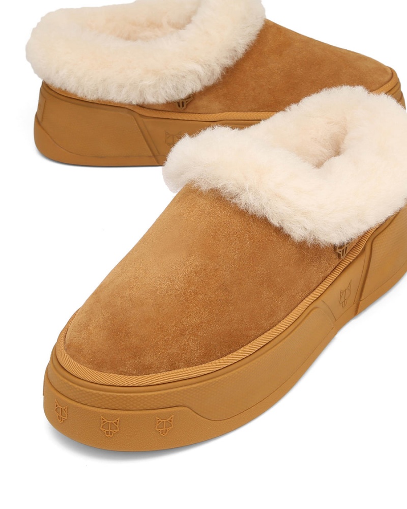 Naked Wolfe K-02 Shearling Laarzen Heren Bruin | GUU4748NK