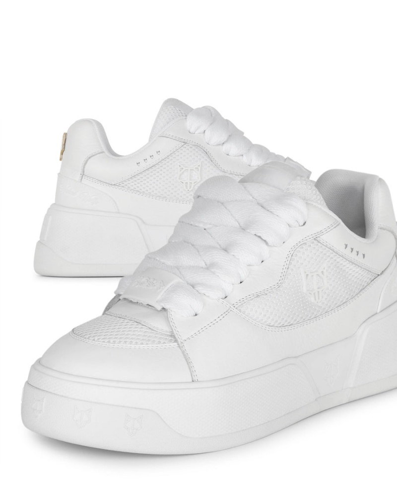 Naked Wolfe Kosa Signature Sneakers Heren Wit | NNQ4345HM