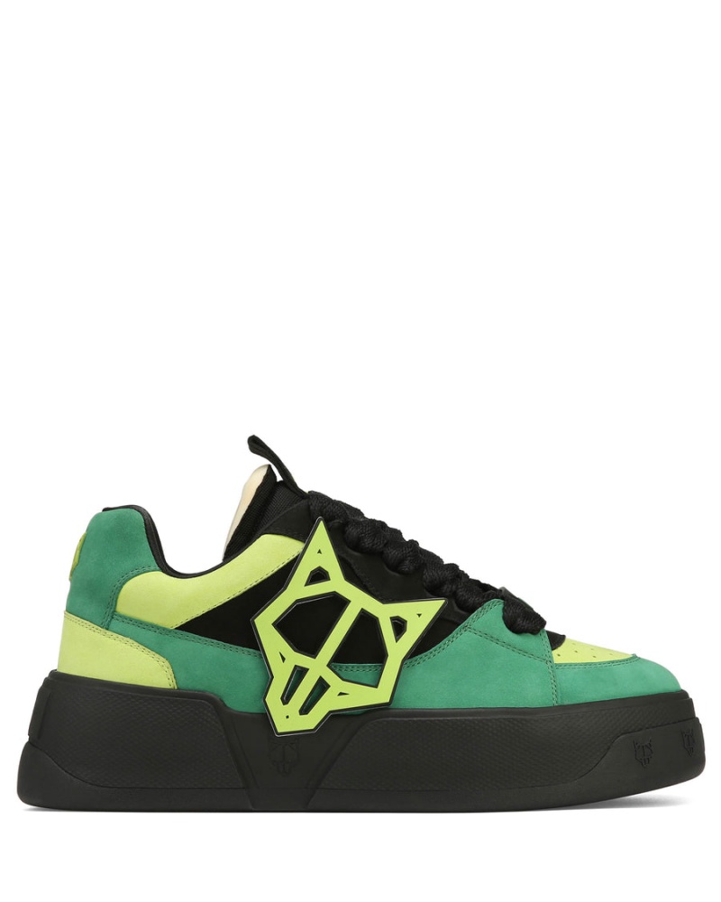 Naked Wolfe Kosa Sneakers Heren Lichtgroen | XBA876FV