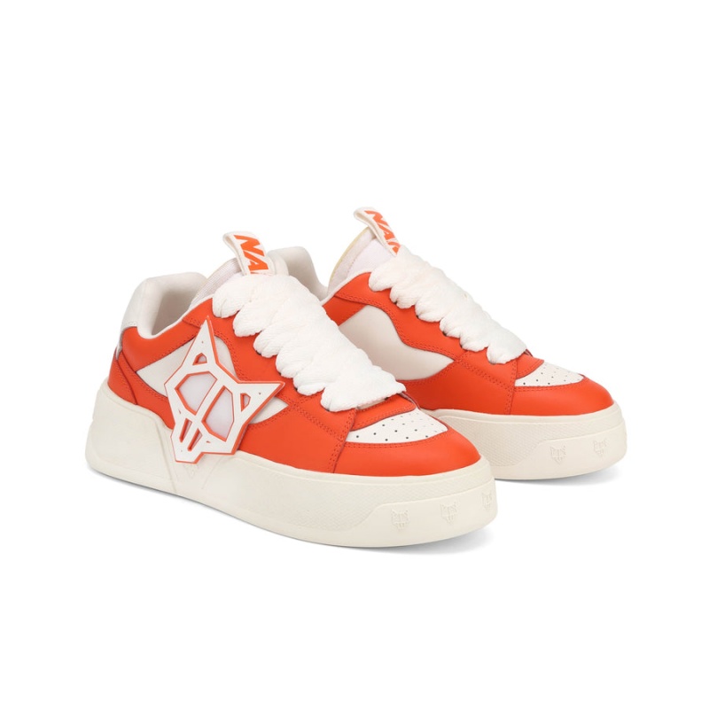 Naked Wolfe Kosa Sneakers Heren Oranje | TWR3652TS