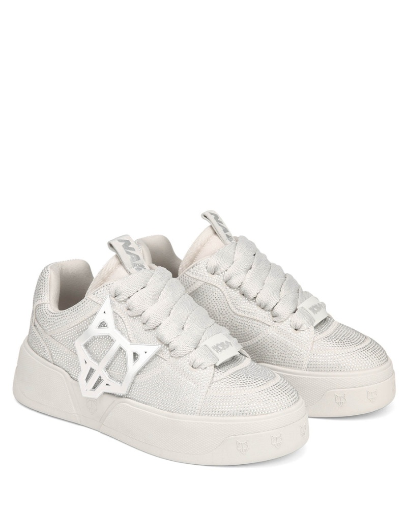 Naked Wolfe Kosa Sneakers Heren Wit Zilver | FIC8956TF