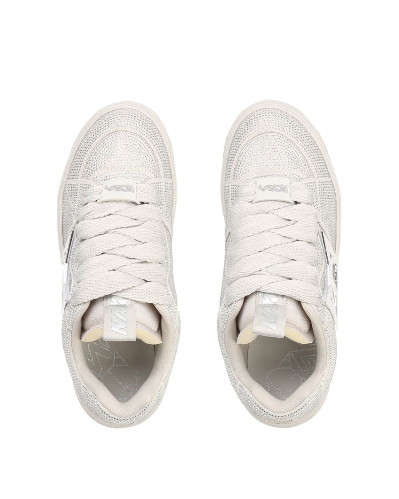 Naked Wolfe Kosa Sneakers Heren Wit Zilver | FIC8956TF