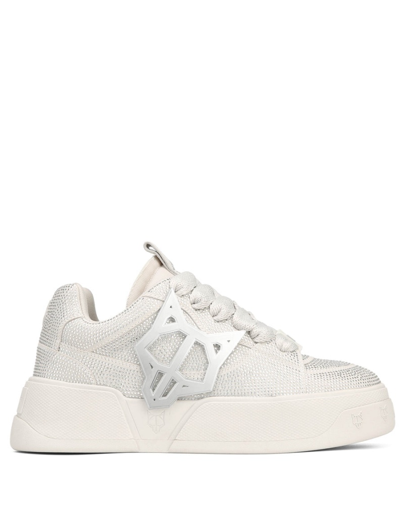 Naked Wolfe Kosa Sneakers Heren Wit Zilver | FIC8956TF