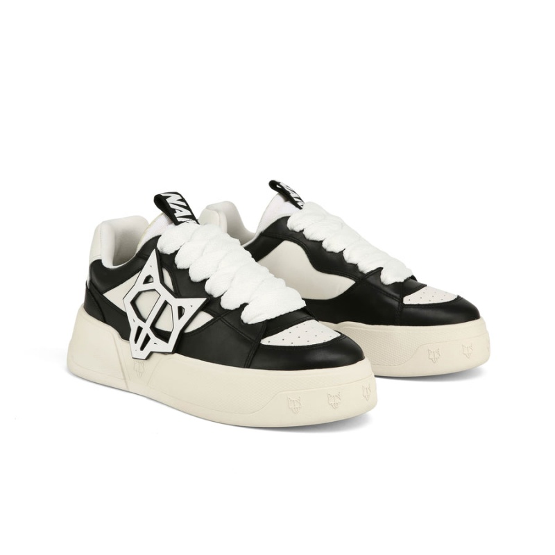 Naked Wolfe Kosa Sneakers Heren Zwart | HIP8356YZ