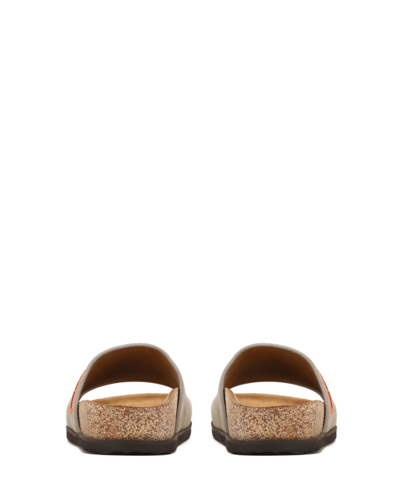 Naked Wolfe Moody Suede Badeslippers Heren Grijs Bruin | NBV541HQ