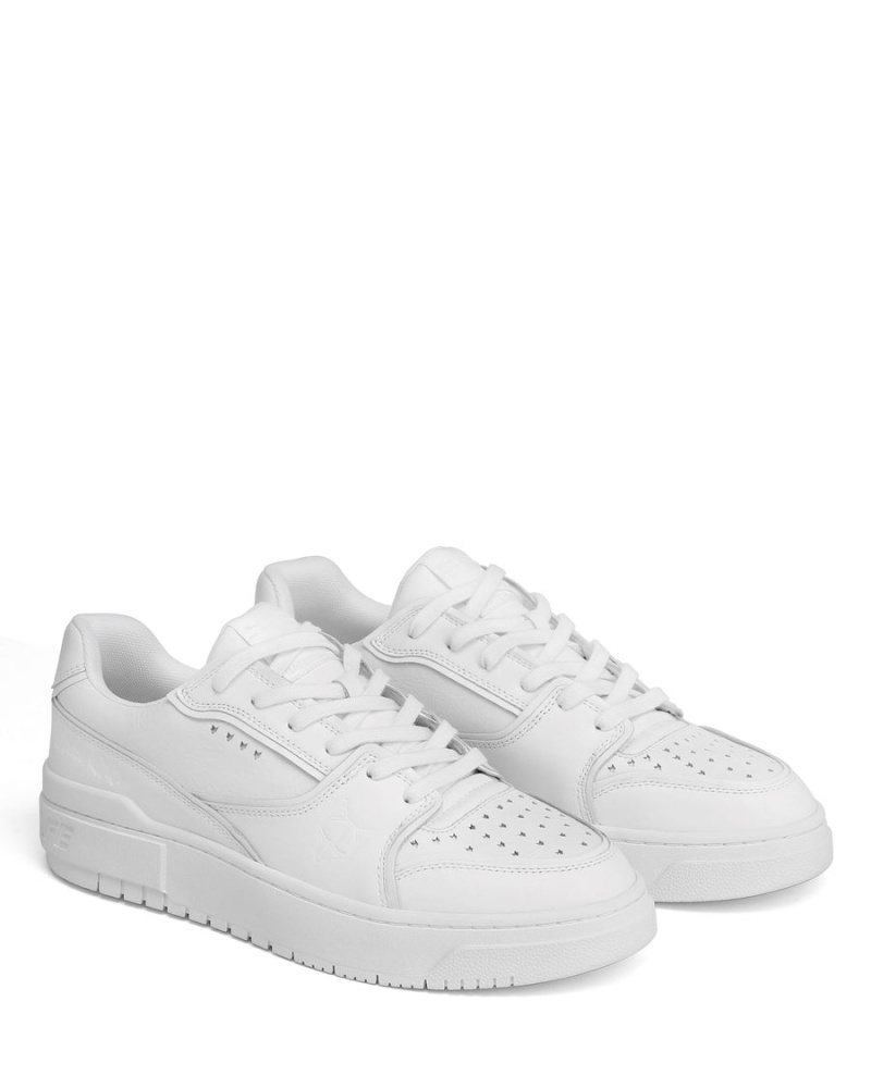 Naked Wolfe NW-01 Leren Sneakers Heren Wit | DLW589VA