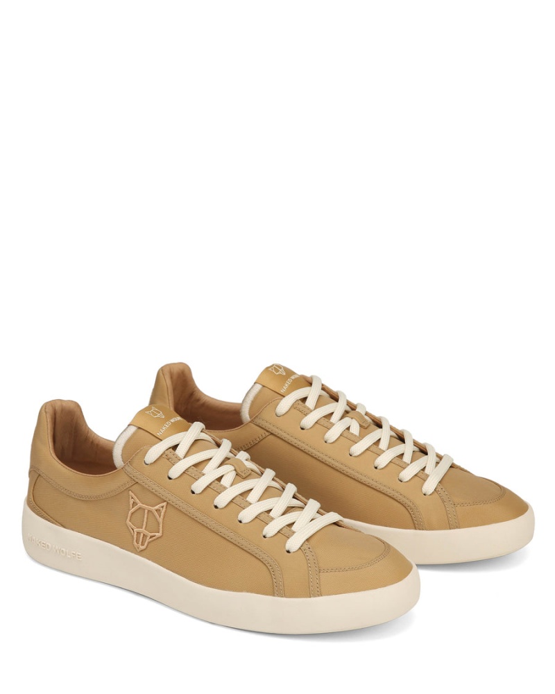 Naked Wolfe Portofino Nylon Sneakers Heren Khaki | JYH4275SS