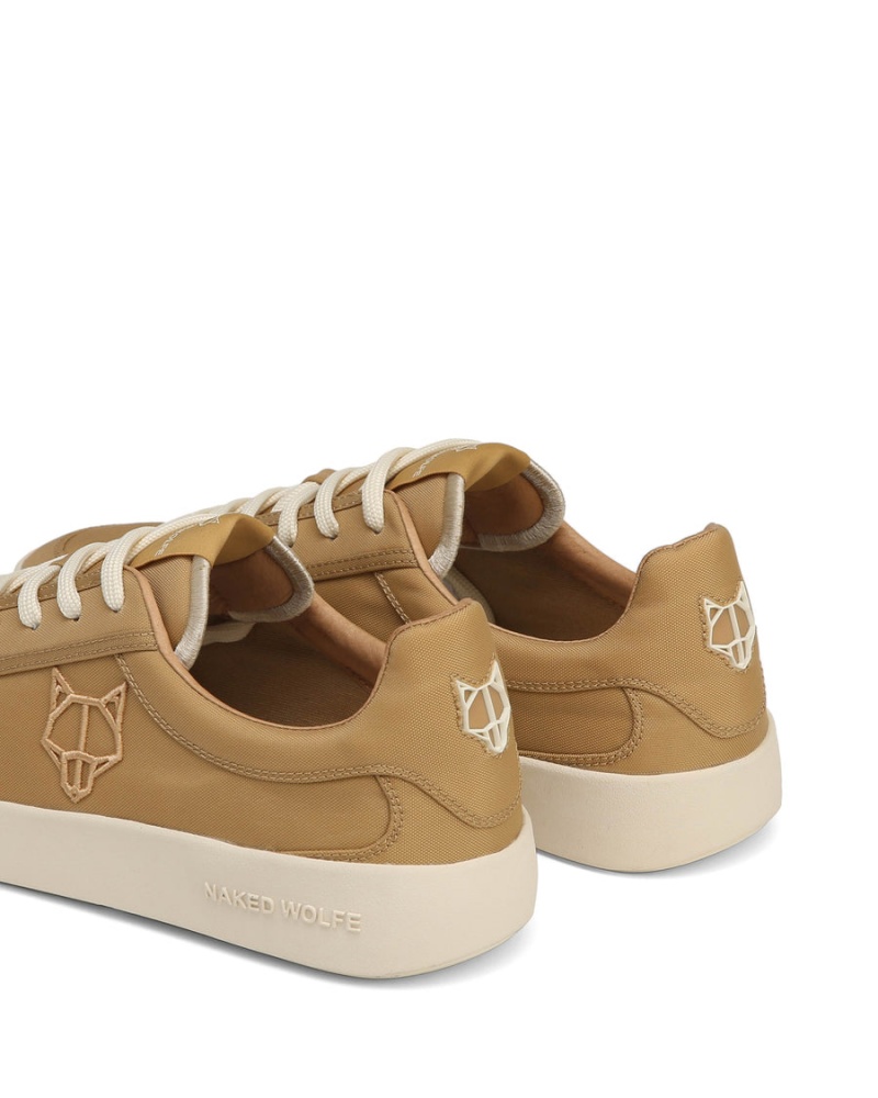 Naked Wolfe Portofino Nylon Sneakers Heren Khaki | JYH4275SS