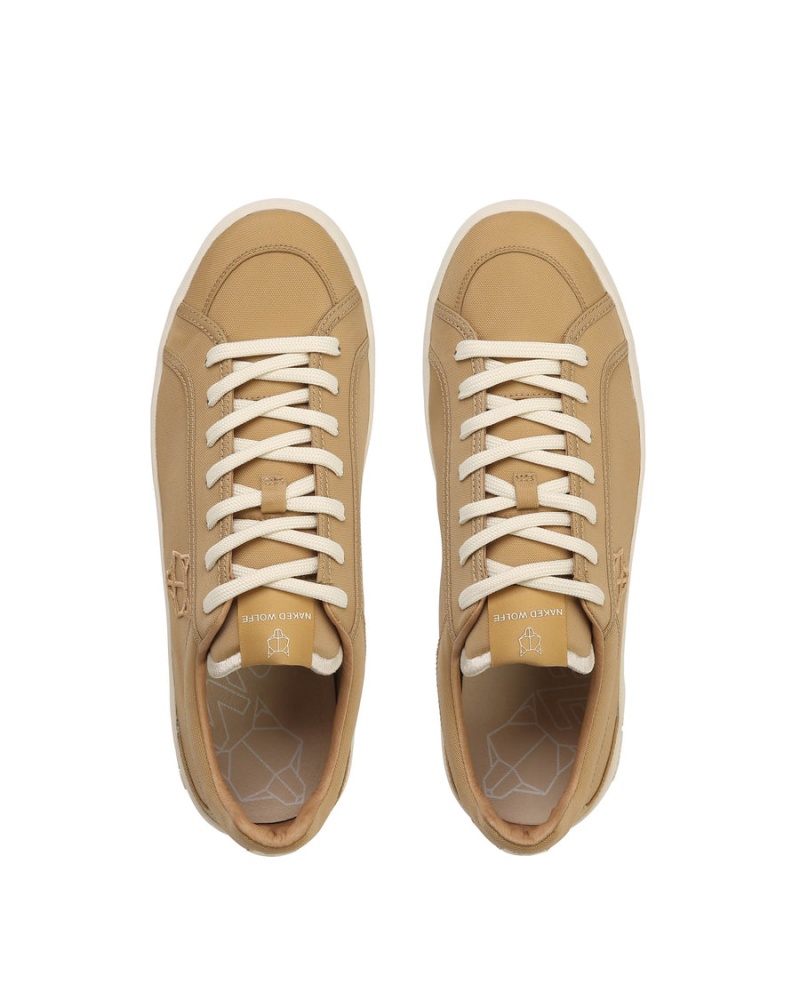 Naked Wolfe Portofino Nylon Sneakers Heren Khaki | JYH4275SS