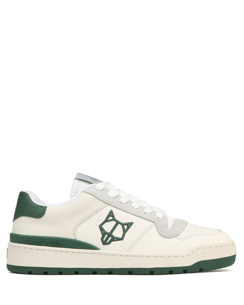 Naked Wolfe Ravenn Sneakers Dames Wit Grijs Groen | QQR7222PB