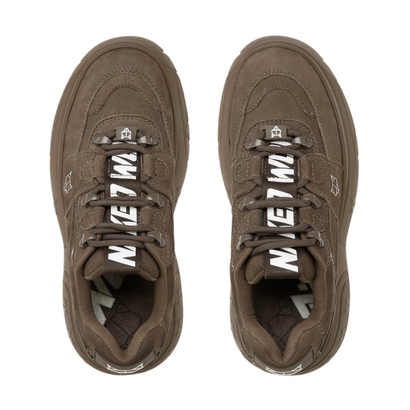 Naked Wolfe Sinner Sneakers Dames Chocola | MWJ2598VE