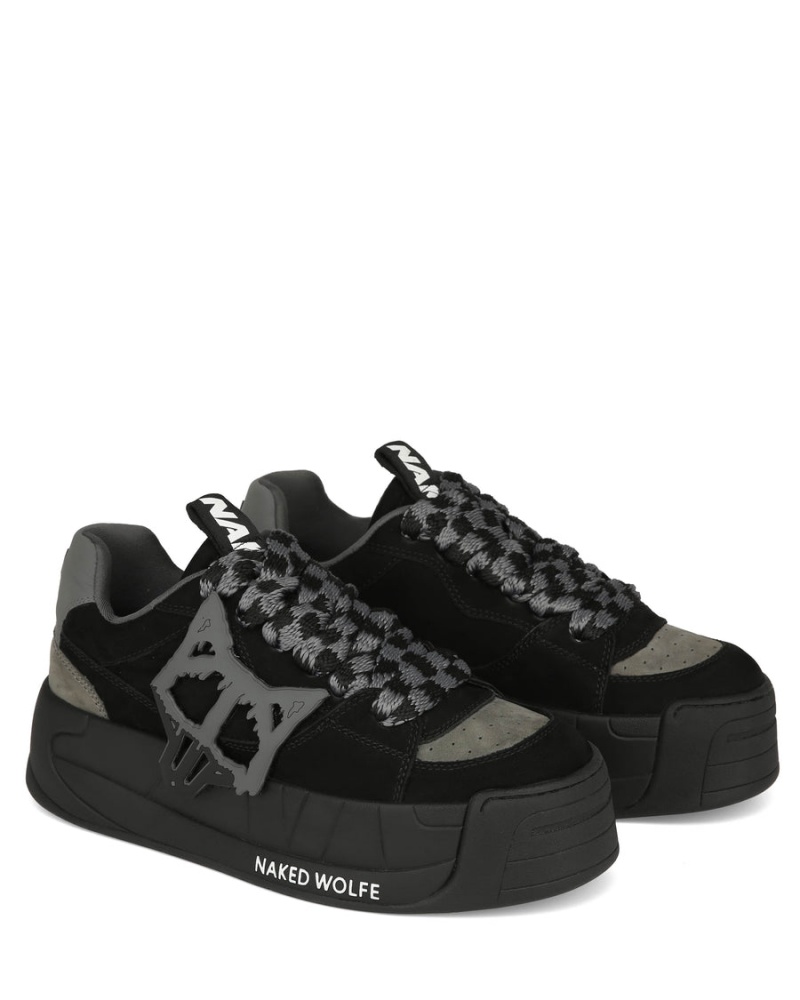 Naked Wolfe Slade Sneakers Heren Zwart | NXE5299SV