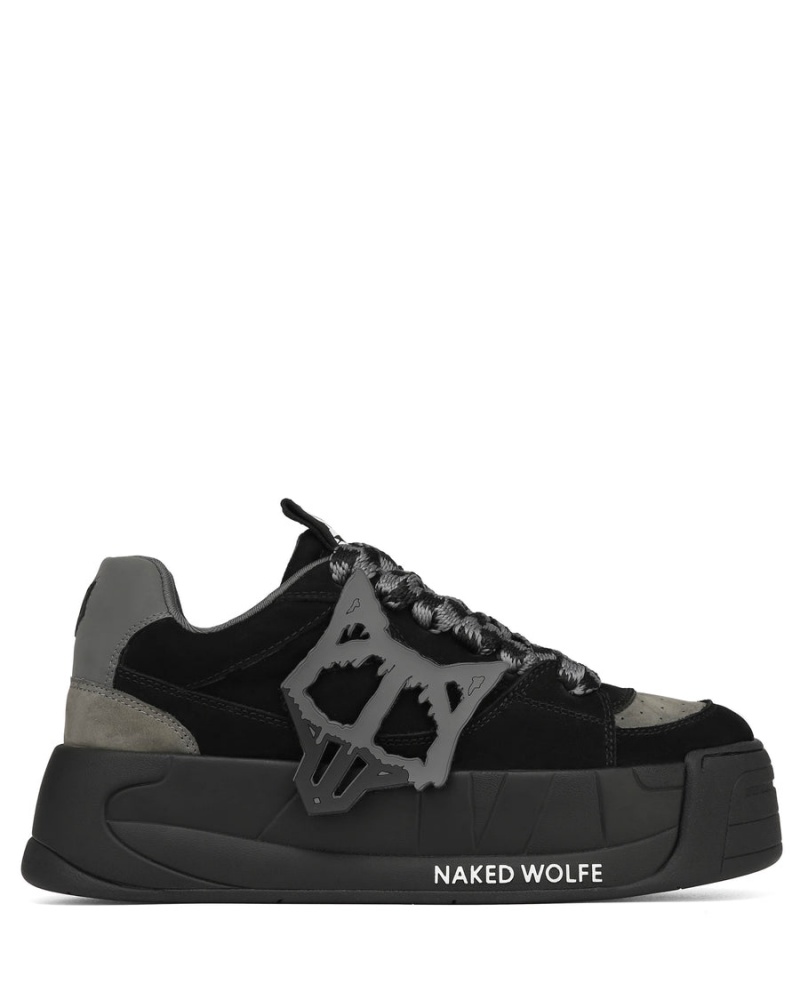 Naked Wolfe Slade Sneakers Heren Zwart | NXE5299SV