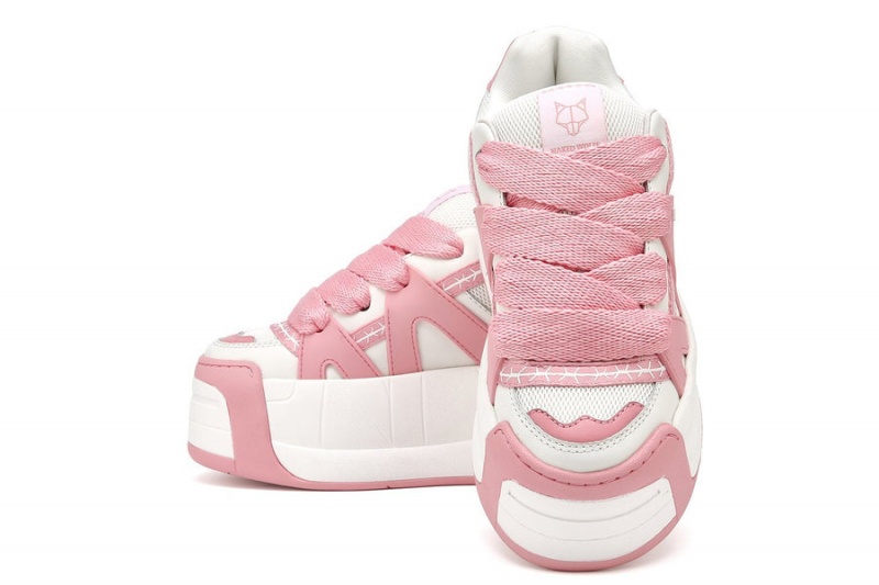 Naked Wolfe Slider Baby Sneakers Dames Roze Wit | GPT8227WW