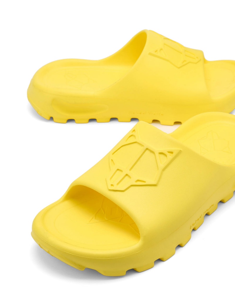 Naked Wolfe Tommy Badeslippers Heren Geel | KEL7937NL