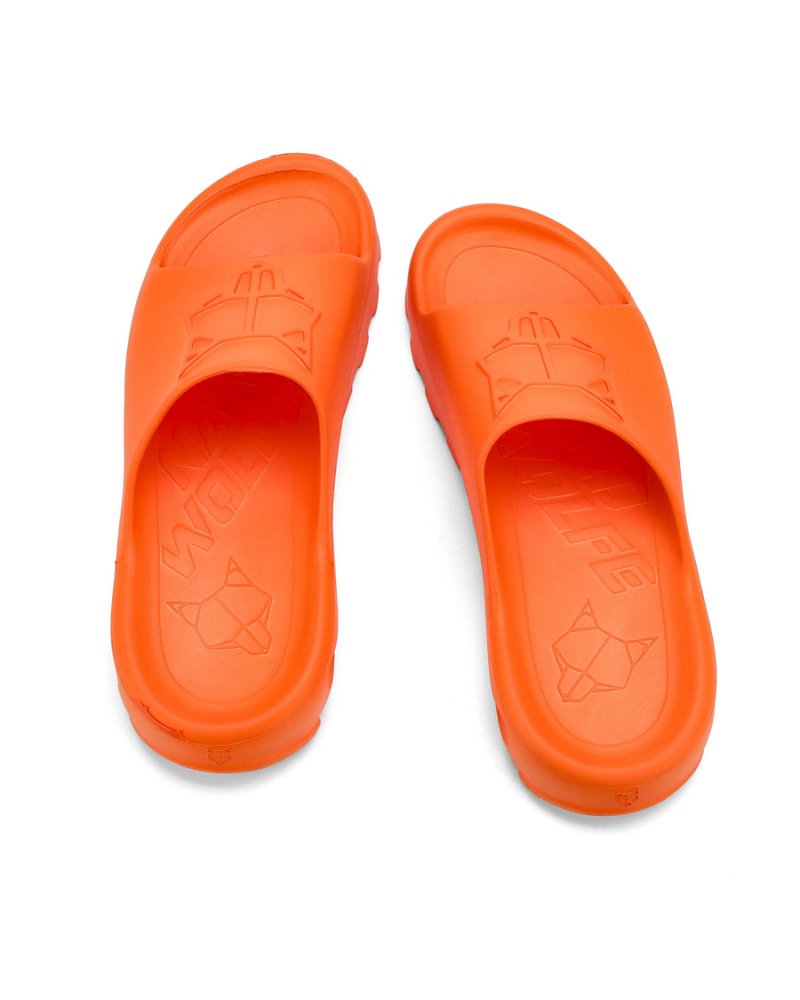 Naked Wolfe Tommy Badeslippers Heren Oranje | NTA10049CD