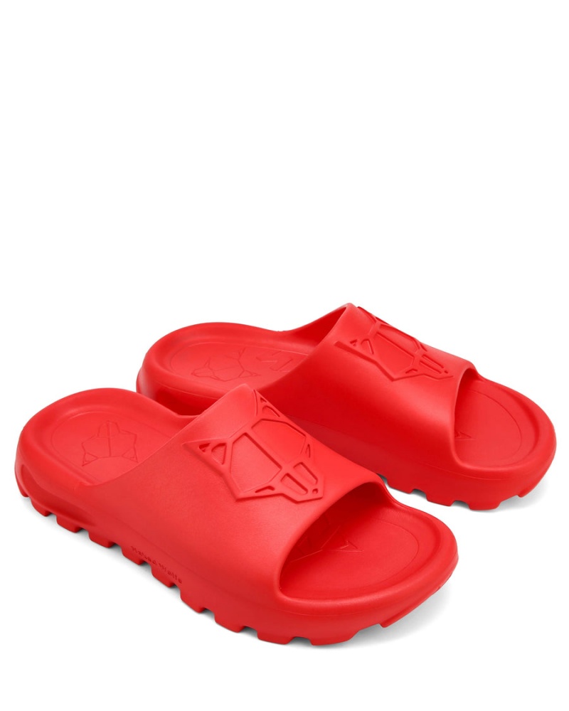 Naked Wolfe Tommy Badeslippers Heren Rood | DKF47100EM