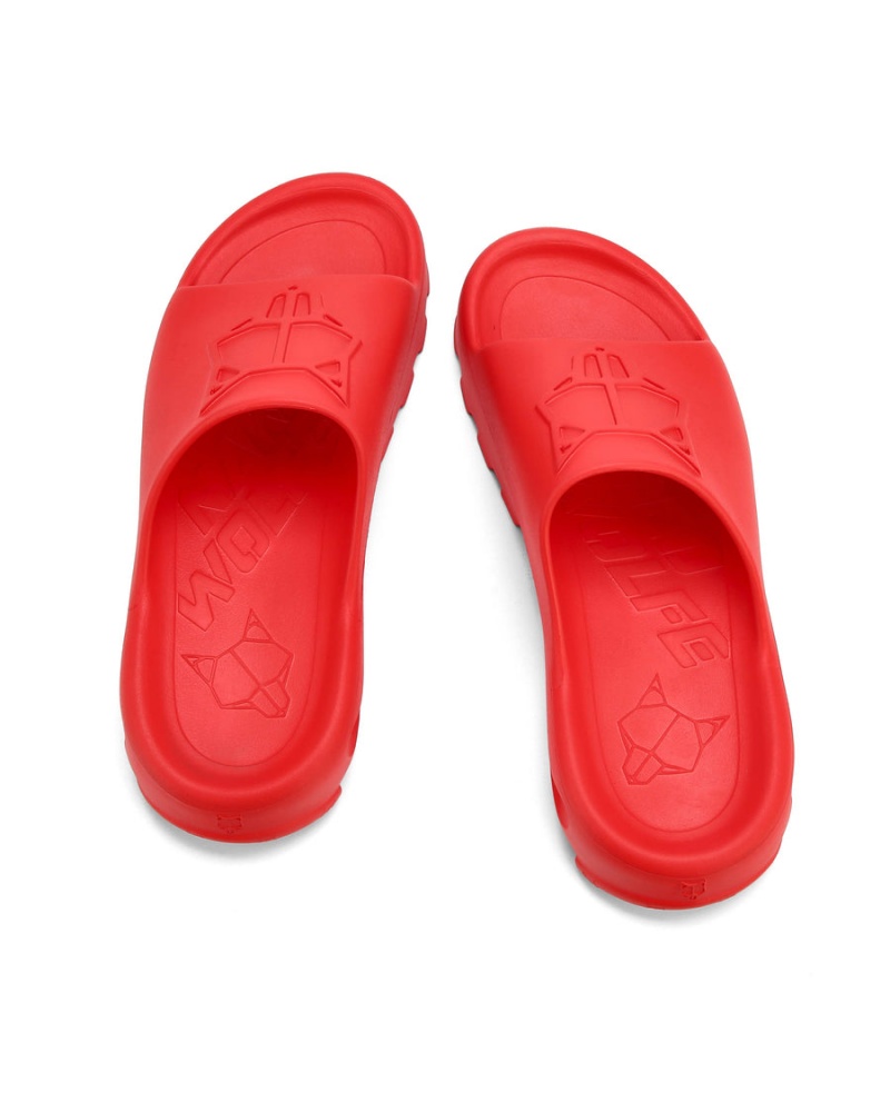 Naked Wolfe Tommy Badeslippers Heren Rood | DKF47100EM