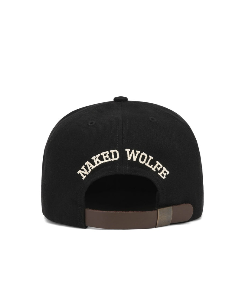 Naked Wolfe Wol Wolfe Caps Heren Zwart Geel | PXY8794RY